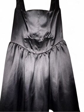 wild fable Black Smocked Elastic Waist Top